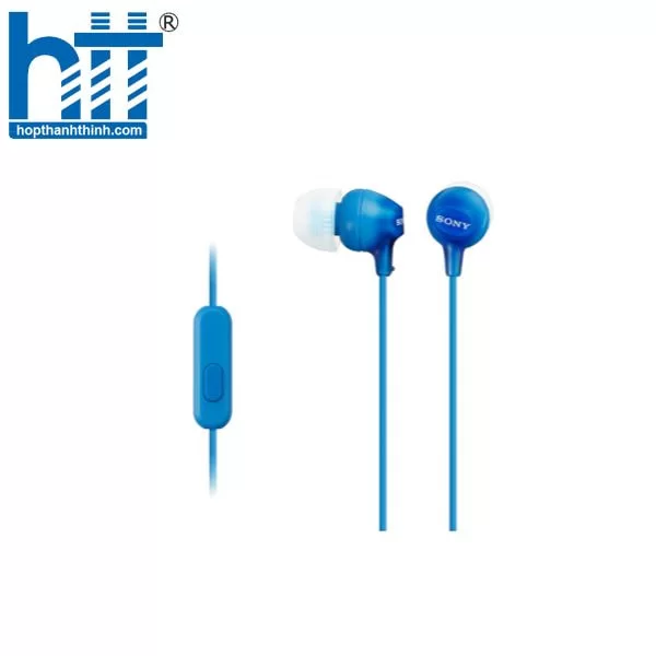 Hợp Thành Thịnh - Tai nghe Sony MDR-EX15AP Xanh dương