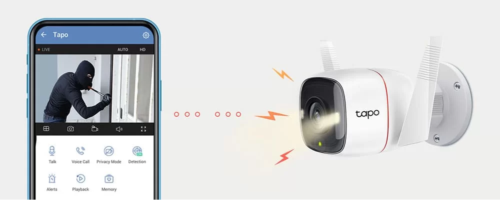 Camera IP Wifi TP-Link Tapo C320WS 4MP 2K ngoài trời