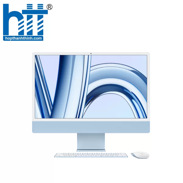 HTT -Máy tính All in One Apple iMac 24 inch M3 (8 CPU - 10 GPU - 16GB - 512GB) - Blue