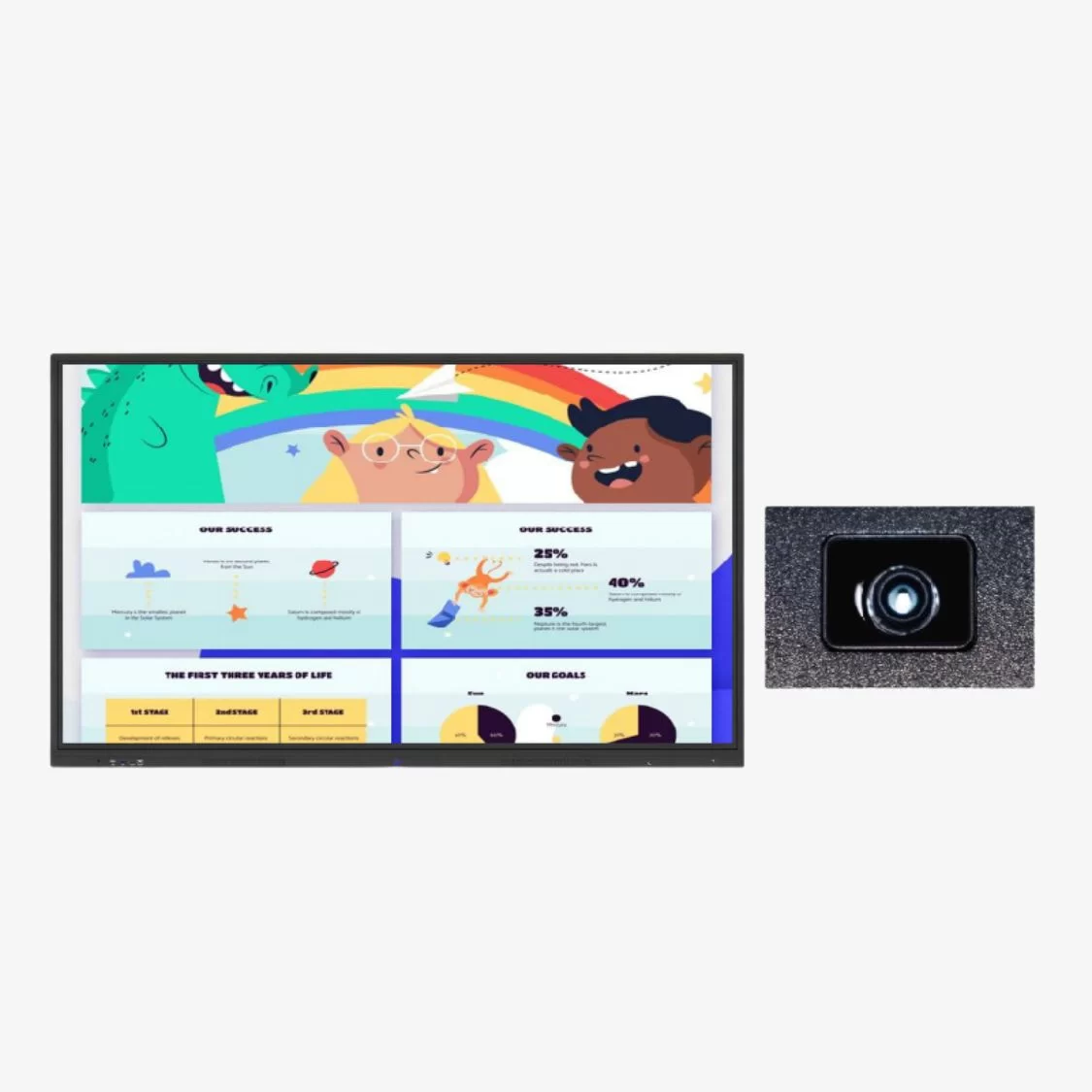 Màn tương tác TOMKO TK-TT65CMR – họp & dạy học 4K
