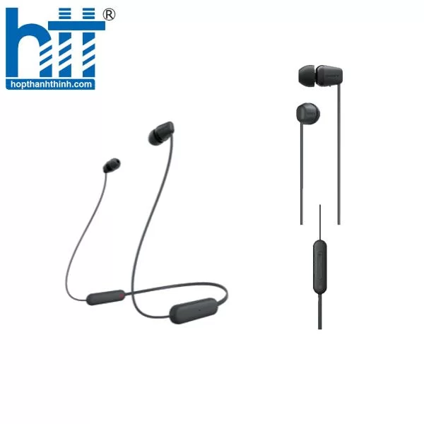 Hợp Thành Thịnh - Tai nghe Sony WI-C100 Đen