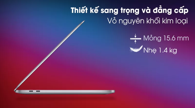 MacBook Pro M1 16GB/1TB SSD.Space Grey (Z11C000CJ) - Thiết kế