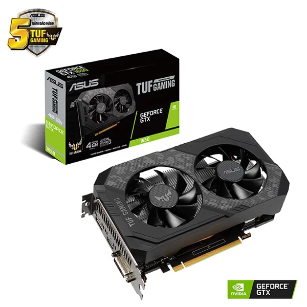 Card màn hình Asus TUF GTX 1650-4GD6-P-GAMING