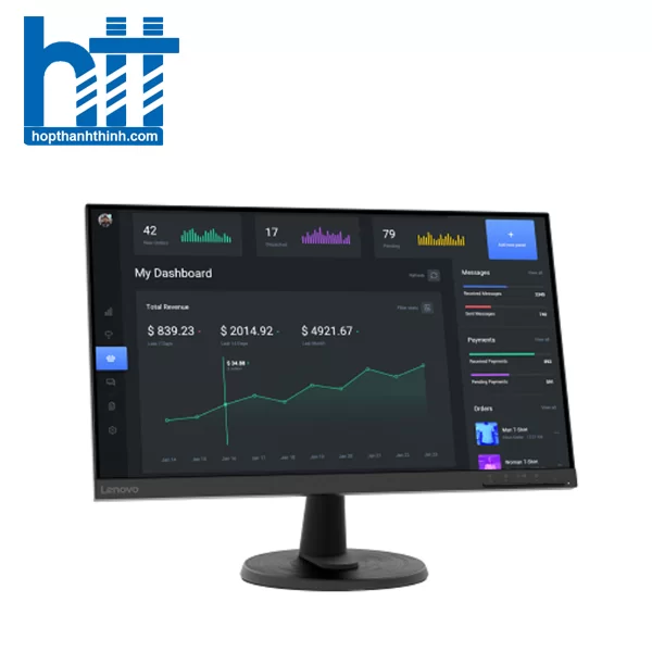 Hợp Thành Thịnh - Màn hình Lenovo D24-40 67A2KAC6VN (23.8Inch/ Full HD/ 4ms/ 75HZ/ 250cd/m2/ VA)