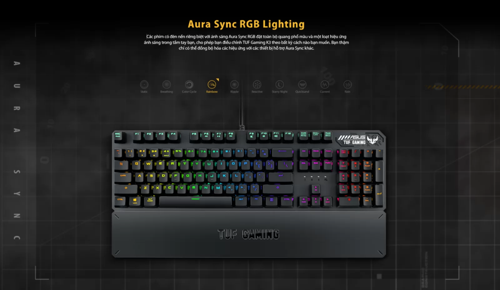 Hợp Thành Thịnh - Bàn phím Asus TUF Gaming K3