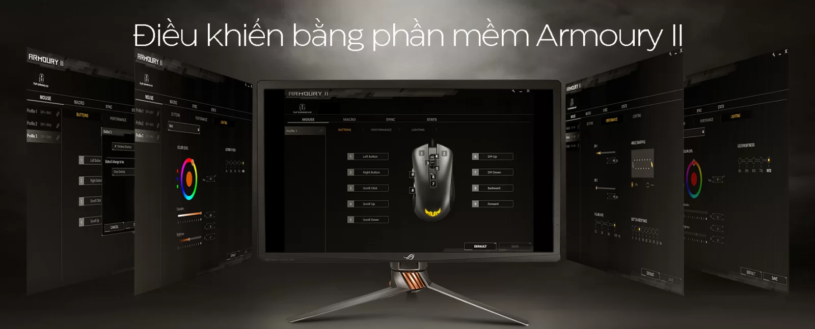 HTT -Chuột chơi game Asus TUF M3