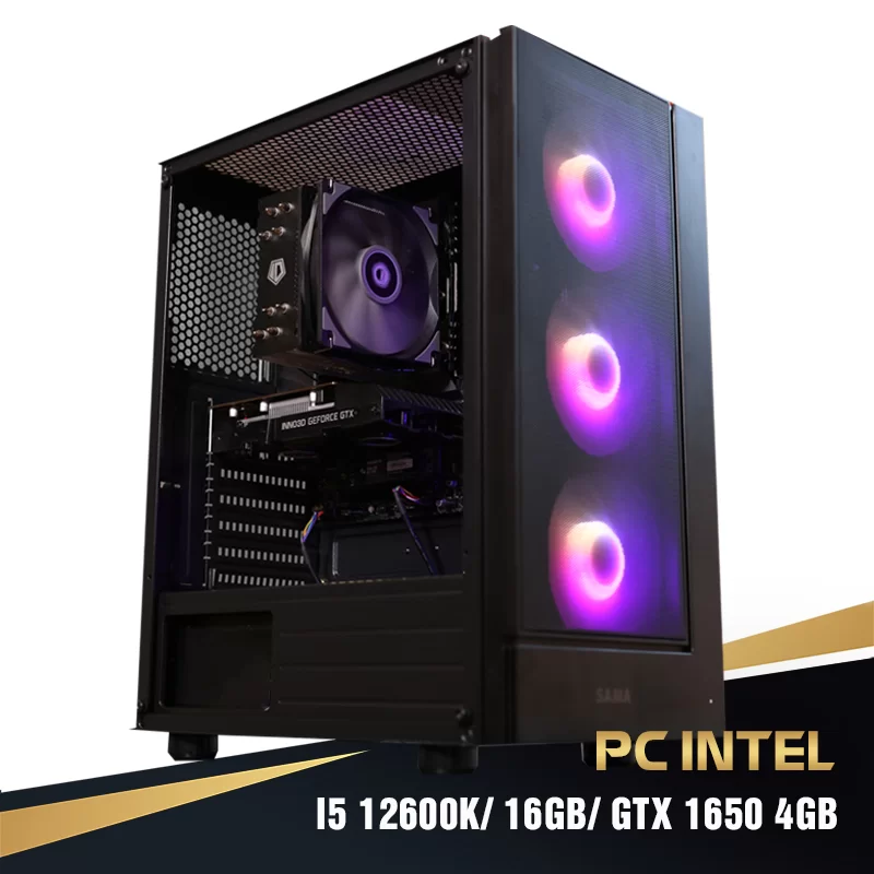 Cấu hình INTEL CORE i5 12600K | RAM 16GB | GTX 1650 4GB
