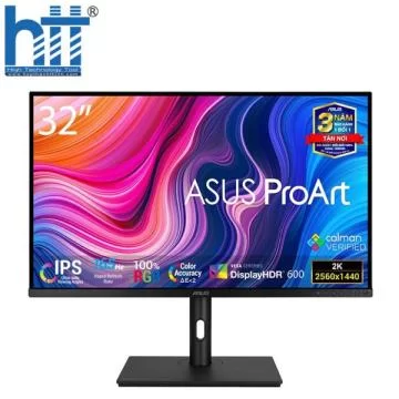 Màn hình Asus Pro Art PA328CGV (31.5inch/WQHD/IPS/165hz/5ms/450nits/HDMI+DP+USB+USBC+Audio/Loa)