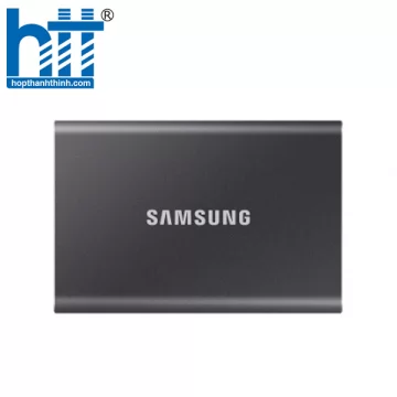 Ổ cứng SSD gắn ngoài SamSung T7 Portable 500GB Màu xám, Model (MU-PC500T/WW)