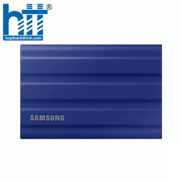 Ổ cứng SSD Samsung T7 Shield 1TB USB 3.2 Gen 2, Blue, Up to 1,050MB/s (MU-PE1T0R/WW)