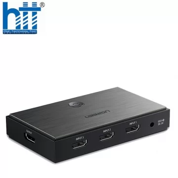 Bộ gộp 3 In 1 Out HDMI 2.0 chuẩn cắm US Ugreen 50709US