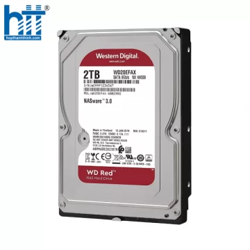 Ổ CỨNG HDD WESTERN DIGITAL 2TB RED PLUS (WD20EFPX) (5400RPM/64MB CACHE/3.5 INCH/ SATA3)