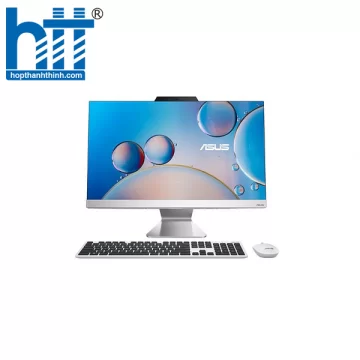 Máy tính All in one Asus A3402WBAK-WA604W White (Core i5 1235U/ 8GB/ 512GB SSD/ VGA onboard/ 23.8Inch/ Windows 11 Home)