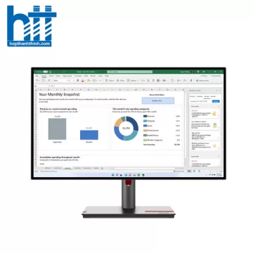 Màn hình Lenovo Think Vision P27h-30 63A1GAR1WW (27Inch/ 2K (2560x1440)/ 4ms/ 60HZ/ 350cd/m2/ IPS/ USB-C)