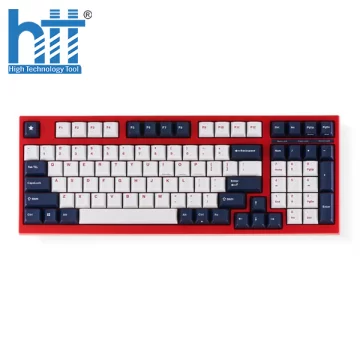 Bàn phím Leopold FC980M Bluetooth White Blue Star