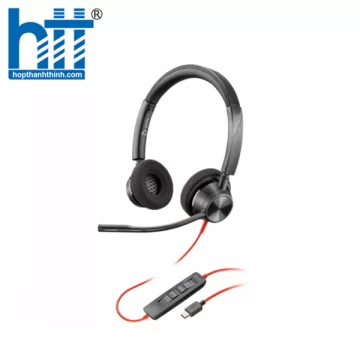 Tai nghe có dây Poly BW 3320 Stereo -M USB-C HS +USB-C/A 8X220AA
