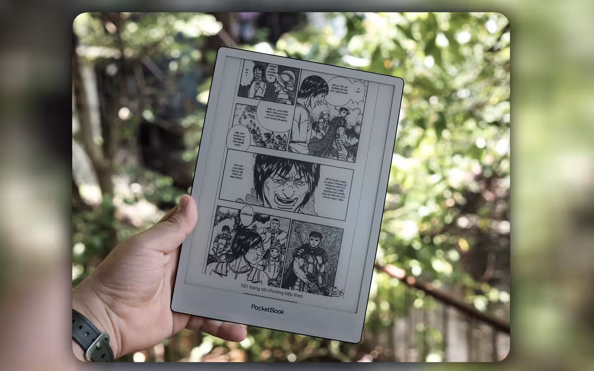 Đánh giá chi tiết PocketBook InkPad One: Máy đọc sách màn hình lớn kiêm sổ tay điện tử