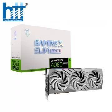 Card màn hình MSI RTX 4080 SUPER 16G GAMING X SLIM WHITE 