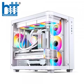 Vỏ máy tính JONSBO TK-3 White (Mid Tower/ ATX/ Trắng)