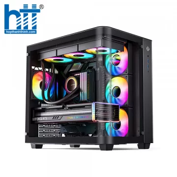 Vỏ máy tính JONSBO TK-3 Black (Mid Tower/ ATX/ Đen)