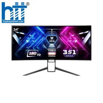 Màn hình Acer Predator X34GS UM.CX0SV.S01 34 inch Ultrawide QHD IPS 144Hz Cong