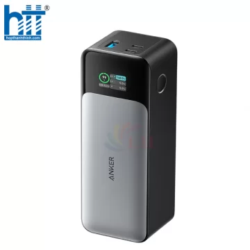 PIN SẠC DỰ PHÒNG 24.000 MAH ANKER 737 GANPRIME POWERCORE 24K A1289 - PD 140W - 01 CỔNG TYPE A + 02 CỔNG TYPE C - MÀU ĐEN
