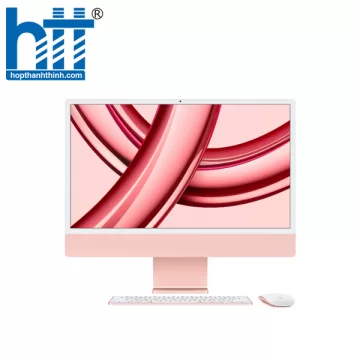 Máy tính All in one Apple IMAC M3 8 Core CPU/ 16GB/ 256GB SSD/ 8 core GPU/ Pink