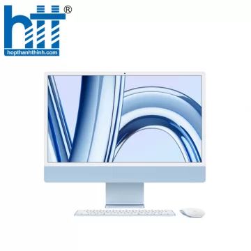 Máy tính All in one Apple IMAC M3 8 Core CPU/ 16GB/ 512GB SSD/ 10 core GPU/ Blue