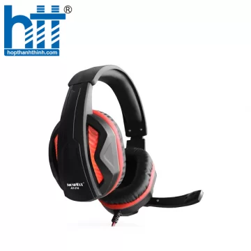 Tai nghe Over-ear SoundMAX AH 314 (Đen,Đỏ)