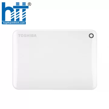 Ổ cứng di động Toshiba Canvio Connect Portable V9 2TB - Trắng