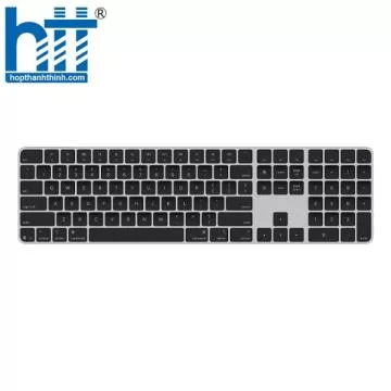 Magic Keyboard với Touch ID và Numeric Keypad cho các phiên bản Mac sử dụng chip Apple silicon (USB‑C) Đen - MXK83ZA/A
