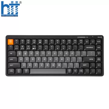 Bàn phím không dây HyperWork SilentKey Mini TS01M - Màu Đen