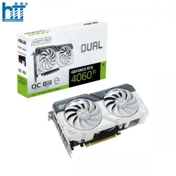 Card Màn Hình ASUS Dual GeForce RTX 4060 Ti White OC Edition 8GB 