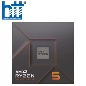 CPU AMD Ryzen 5 7600X / 4.7GHz Boost 5.3GHz / 6 nhân 12 luồng / 38MB / AM5