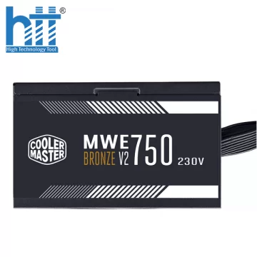 Nguồn máy tính Cooler Master MWE 750 - 80 Plus Bronze - V2 230V (750W)