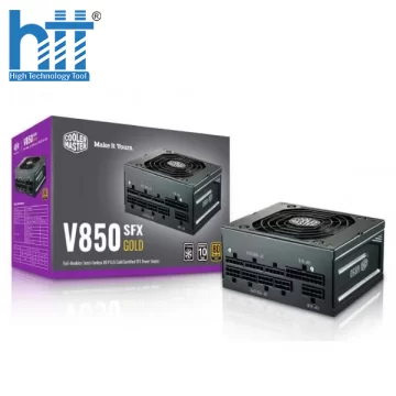 Nguồn máy tính Cooler Master V850 SFX - 80 Plus Gold - Full Modular (850W)