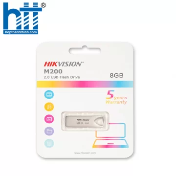 USB Hikvision M200 8Gb USB2.0 (vỏ kim loại, chống sốc, chống nước)
