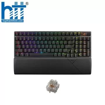 Bàn phím cơ không dây ASUS ROG STRIX Scope II 96 Wireless 90MP037A-BKUA00