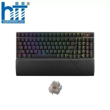 Bàn phím cơ không dây ASUS ROG STRIX Scope II 96 Wireless 90MP037B-BKUA00