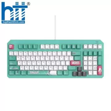 Bàn phím cơ Gaming có dây ASUS TUF K3 Gen II Hatsune Miku Edition