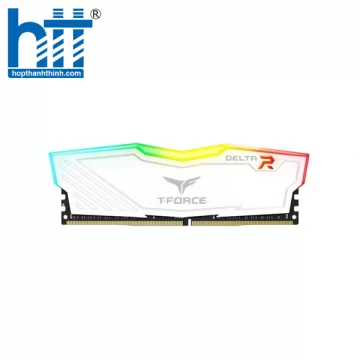 Ram T-Group T-Force Delta 1x8GB 3200 RGB White (TF4D48G3200HC16C01)