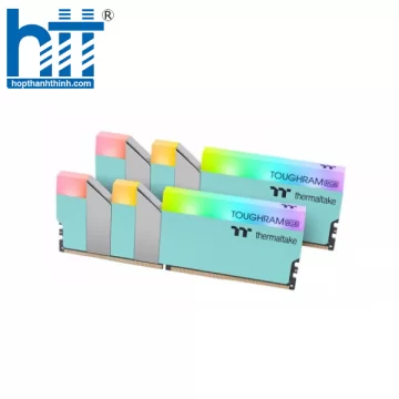 Ram Thermaltake TOUGHRAM RGB Turquoise 16GB (2x8GB) DDR4 3600MHz C18 – RG27D408GX2-3600C18A