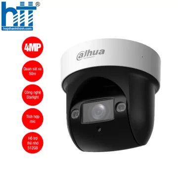 Camera Speed Dome Wifi 4MP DAHUA DH-SD29404DB-GNY