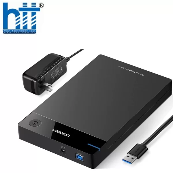 Hộp đựng ổ cứng 3.5″/ 2.5″ SATA USB 3.0 Ugreen 50423