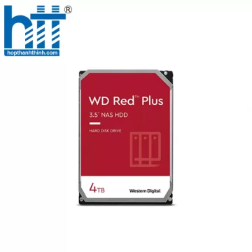 Ổ cứng Western Red Plus 4Tb WD40EFZX 5400rpm SATA3 128Mb