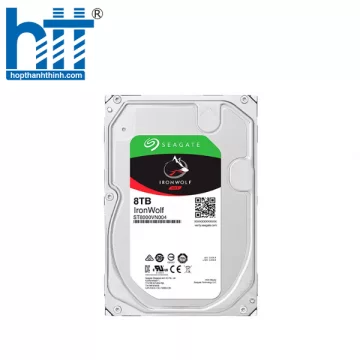 Ổ cứng Seagate Ironwolf 8TB NAS SATA 7200rpm 256MB cache (ST8000VN004)
