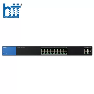 LINKSYS LGS318P SMART 16-PORT + 2SFP POE+ BUSINESS GIGABIT SWITCH