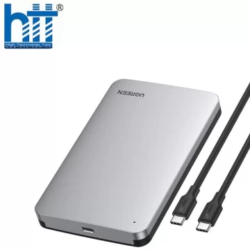 Hộp box đựng ổ cứng sata 2,5 inch USB Type-C Ugreen 70499