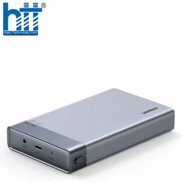 Box đọc ổ cứng 2.5 Dual Ugreen 80857 USB Type-C 3.1 Gen 2