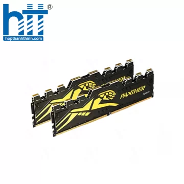 Ram Apacer OC Panther-Golden 16GB (2 x 8GB) DDR4 3200MHz Tản nhiệt – AH4U16G32C2827GAA-1